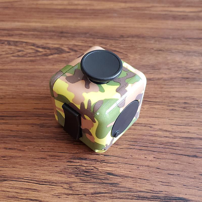 Adhd Autism Mini Decompression Anti Stress Relief Magic Finger Dice Fidget Cube Sensory Toys Kids Adults Decompression Vent Set