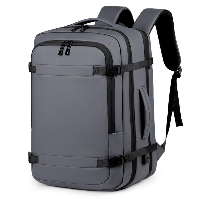 Large Capacity Water-Resistant Business Backpack with Charging Port