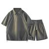Summer Casual Sports Set For Men, Summer Thin Loose Casual Two-piece Set