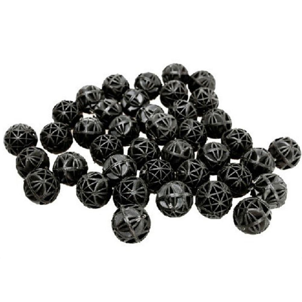 10 Stück PVC Aquarium Filterbälle Schwarz Nass/Trocken Außenfilter Medien Für Aquarium