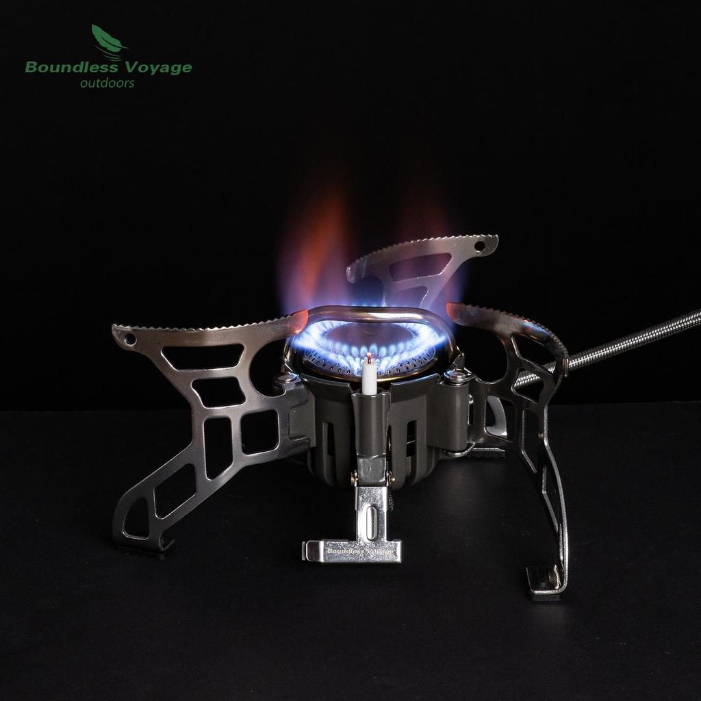 Biwei Portable Outdoor Gas Stove - Split-Type Camping Cookware for Picnics