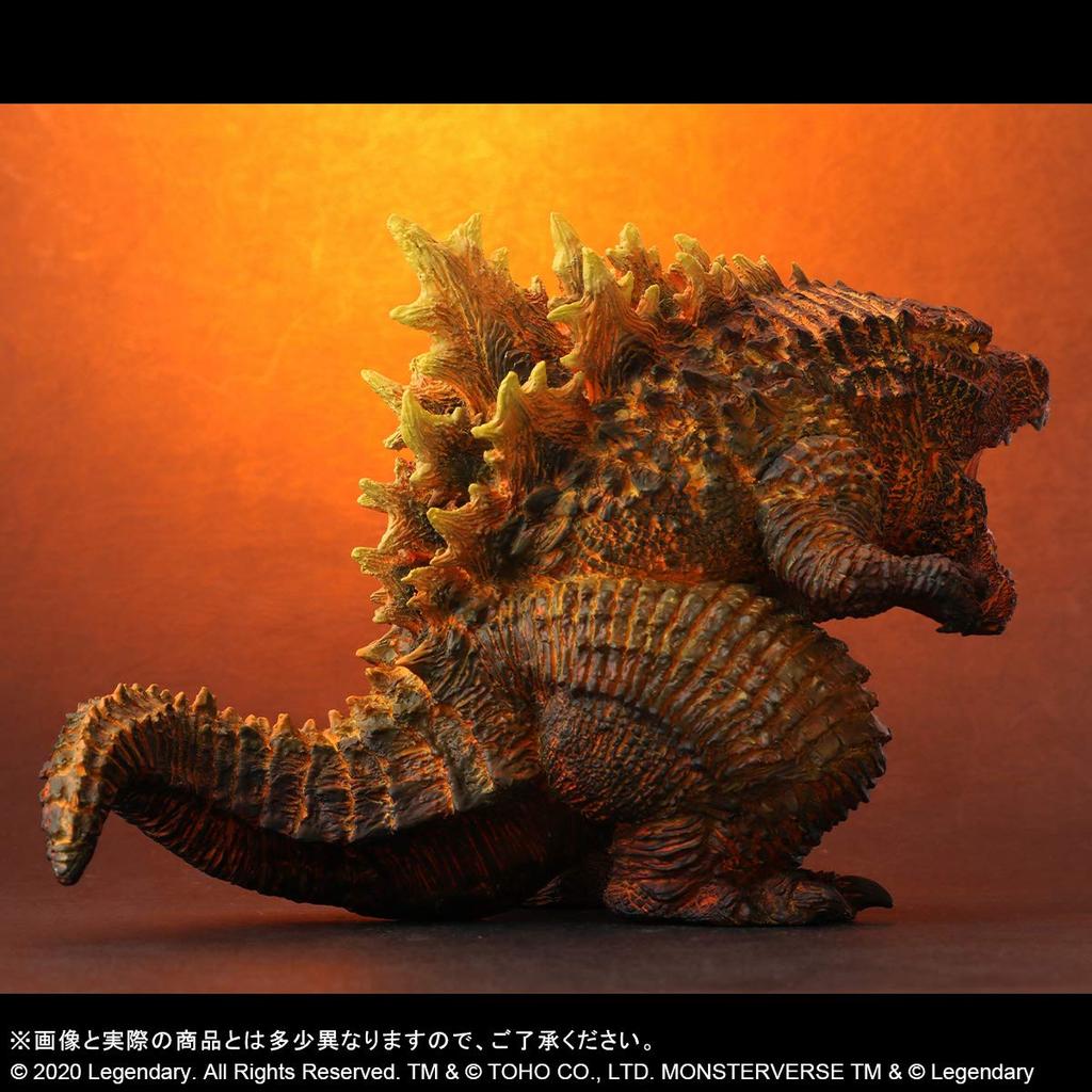 GARAGE TOY Burning Godzilla Total Length 210mm Painted Finished Figure Defo-Real (2019) Approx.