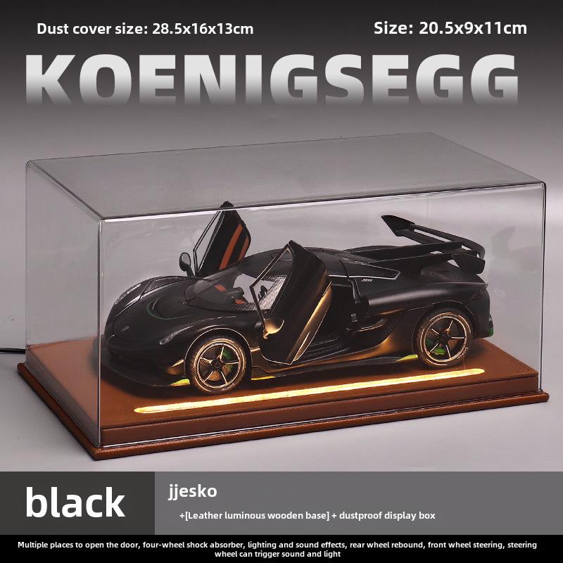 Koenigsegg 1:24 Alloy Supercar Model: Large Children's Toy & Collectible