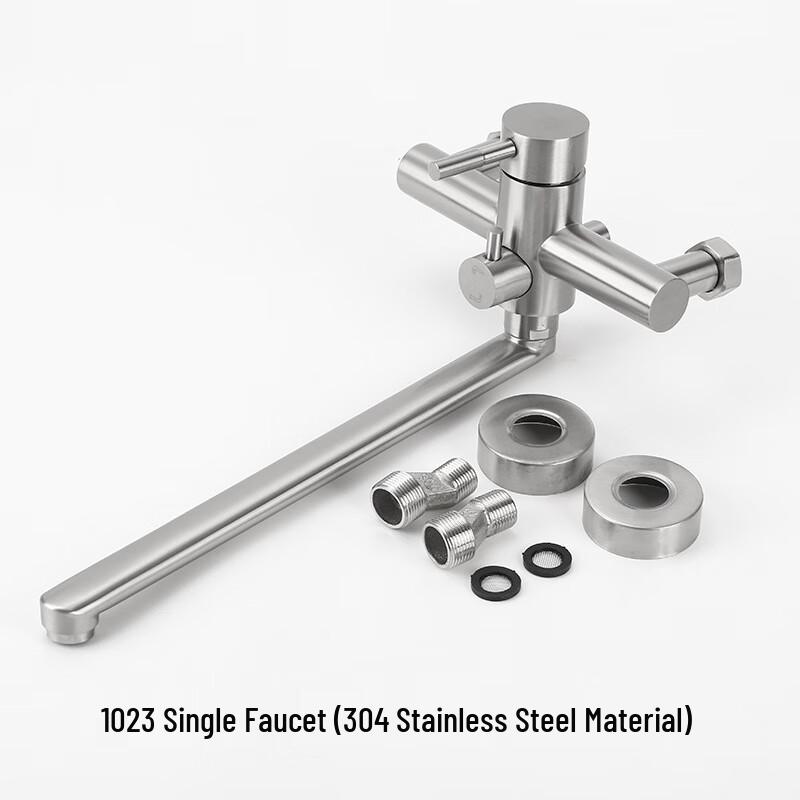 Junshi Stainless Steel Faucet Shower Set