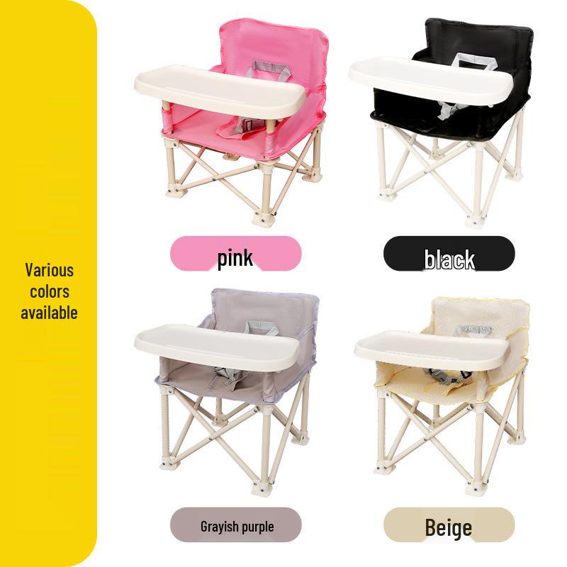 Tragbarer Klapp-Baby-Essstuhl für Camping und Ausflüge