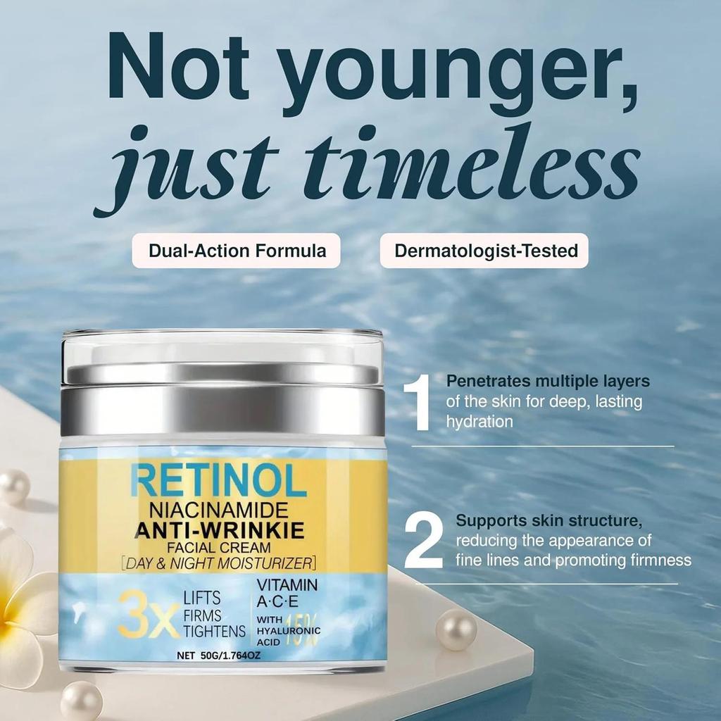 Retinol Anti Aging Face Cream Anti-Wrinkle Firming Skin Collagen Moisturizing Cream Skin Care