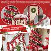 DIY Heart Tinsel Garland Love Sequins Hanging Decor Colorful Valentines Garland  Indoor Outdoor