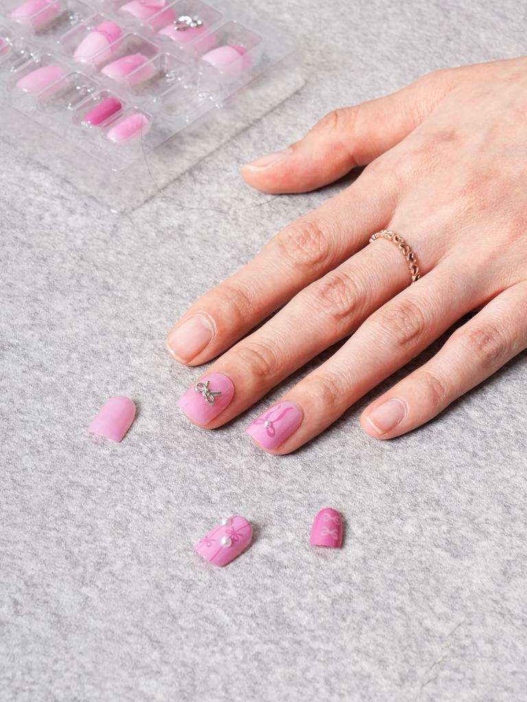 25SS Tita Press-On Square False Nails Set #3