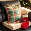 Antlers Cushion Pillowslip Festive Throw Pillow Cover Home Decor Christmas Pillow Cover Winter