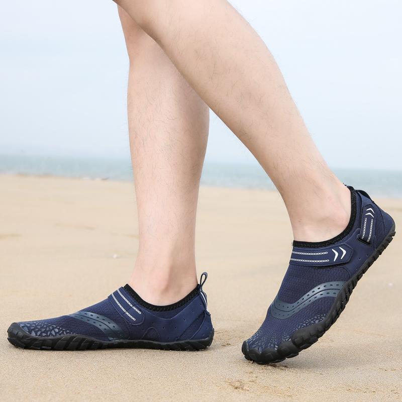 Männer/Frauen Outdoor Fünf-Finger-Schwimmschuhe Watschuhe Gummi Weiche Unterseite Wassersport Strandschuhe