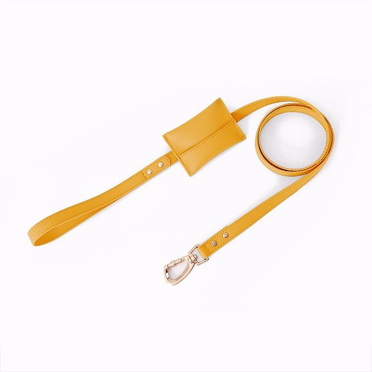 Hot Popular High Quality Adjustable Soft Leather Dog Harness Vesr Dog Leash Collar For Pets Supply