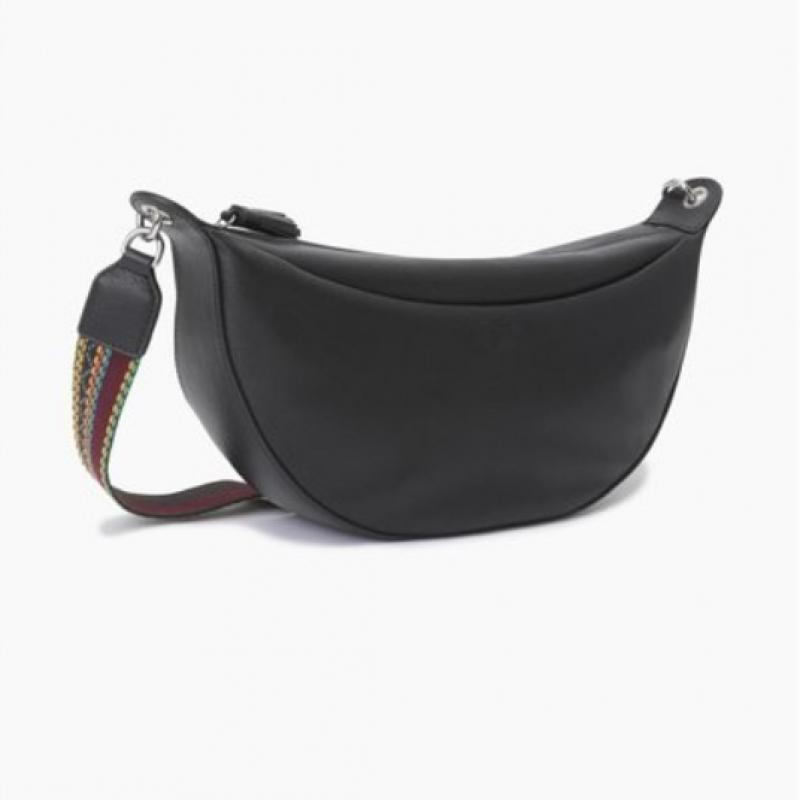 Benetton Multi Color Jacquard Cowhide Bag Bcgf1611