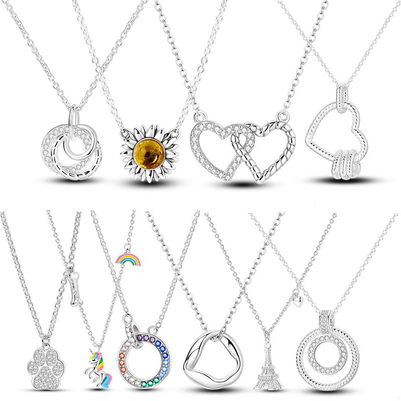 HOT Copper Moments Pave O Pendant Fit Authentic Cable Chain Bracelets Pendant Necklaces CZ Do It Yourself Jewellery Jewellery Ideal For Women