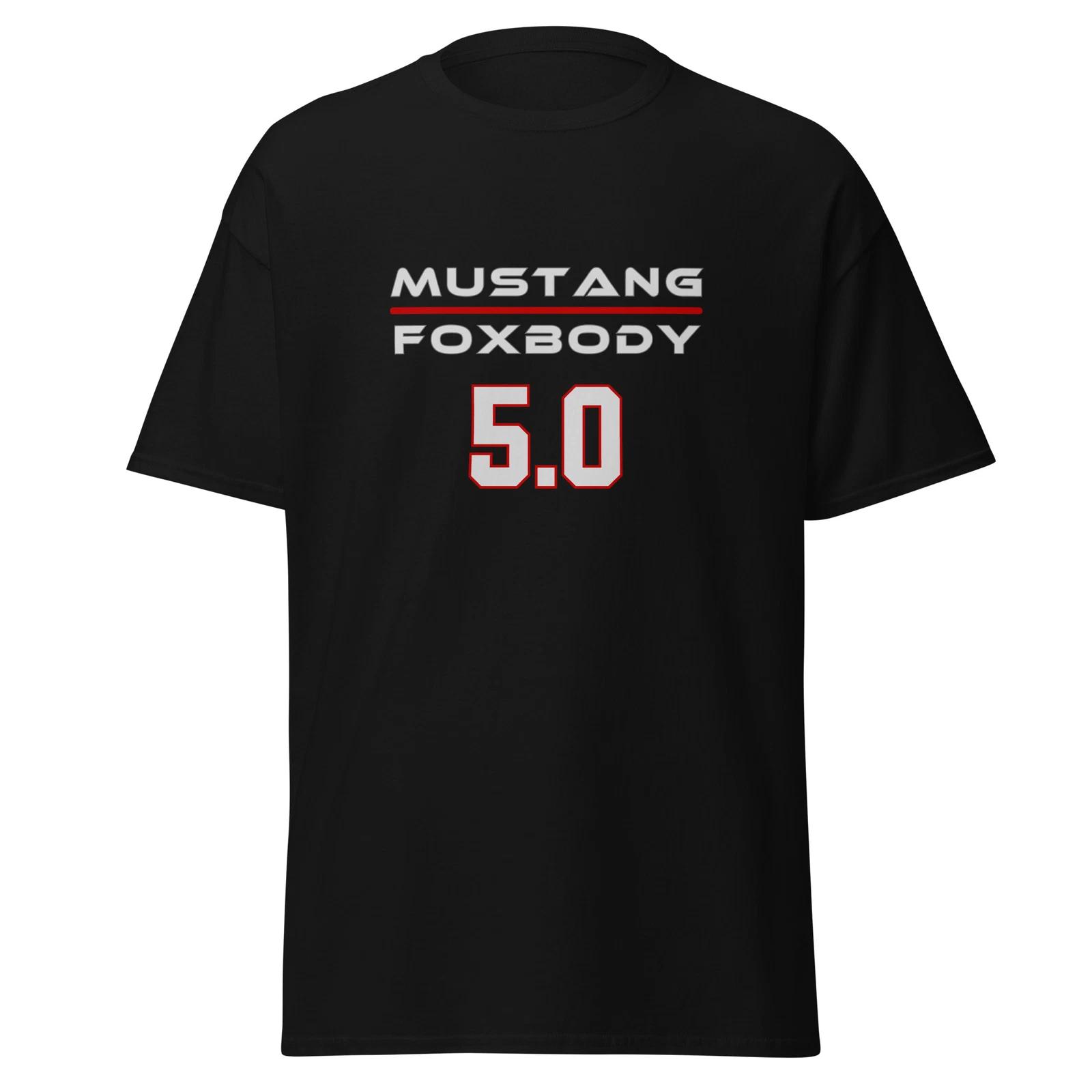 T-Shirtd Mustang Foxbody 5.0 Car Fans Birthday Gift XXL