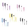 4Pcs Hair Brush Styling Combs Set Bristle Hair Edge Brush Teasing Brush Comb Rat Tail Comb for Women Girls Combing