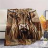 1PC Quilt Art Print Flannel Blanket, High quality Comfortable for All Seasons, Home Decor, Warmth and Comfort, Perfect for Christmas Gifts