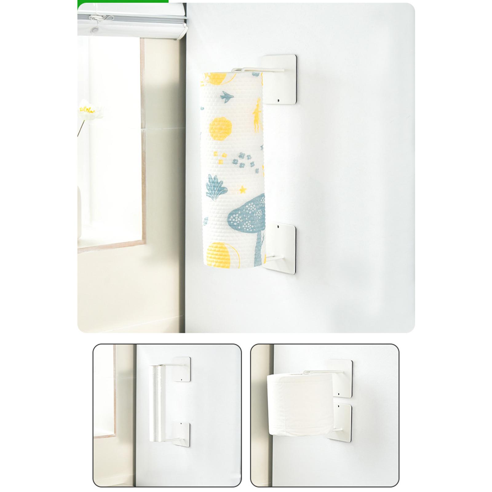 

2Pcs Round Line Design Kitchen Refrigerator Hook Magnetic Carbon Steel Hanging Hook White