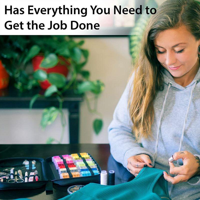 Sewing Kits DIY Multi-Function Sewing Box Set For Hand Quilting Stitching Embroidery Sewing Tools Kits Thread Sewing Accessories