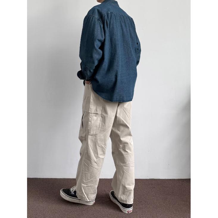 2024 Brief Langarmhemd Japanischer Hong Kong Stil Ins Loses Hemd Jungen Sommer Trendy Vielseitig Casual Mantel