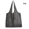 Large Floral Pattern Foldable Tote Bag - Portable, Sturdy, Eco-Friendly, Wear-Resistant for Grocery Shopping