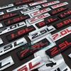 Car three-dimensional displacement car logo 1.8L2.0L2.4L3.6L5.7L6.4L4.0L displacement tail label metal car logo