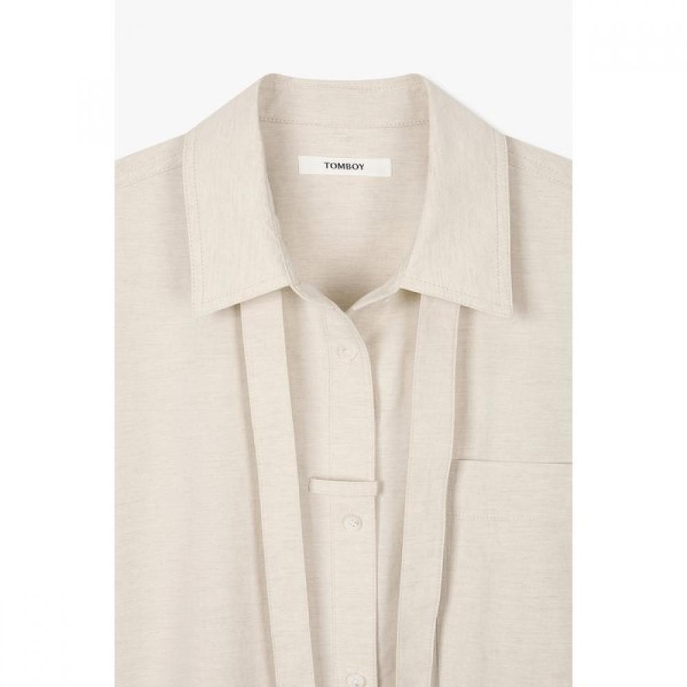 Studio Tomboy Back Button Detail Tie Dress  9106141102ar 