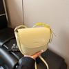 Niche design small bag women's bag 2025 new fashion spring and summer messenger bag high-end underarm saddle bag