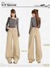 Ge Di Jie Mei De La Ka Qi Color Loose Hanging Wide Leg Jeans Women's New Style