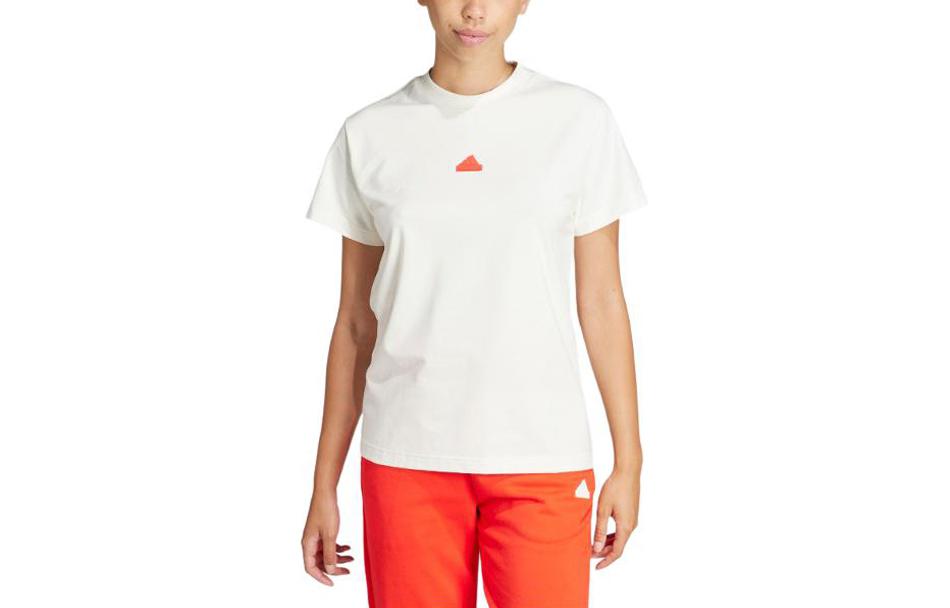Adidas T Shirt Women s Jade White IS4287 M