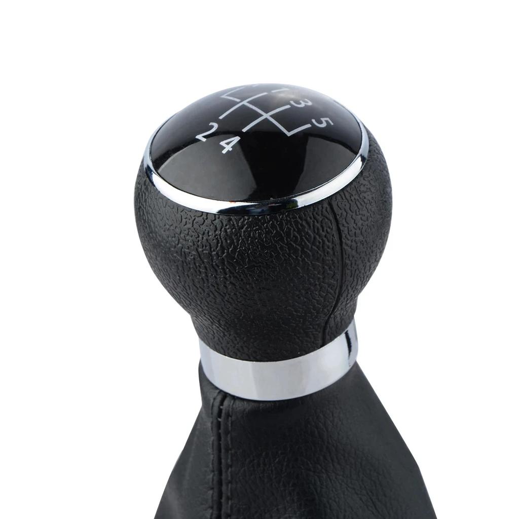 Osłona dźwigni zmiany biegów 5/6 biegowa M Gałka dźwigni zmiany biegów Dźwignia Mieszek Osłona Kołnierz Do Golf MK5 MK6 Akcesoria do Stylizacji Samochodu