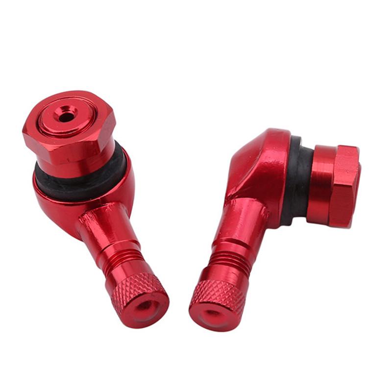 2pcs/lot 11.3mm Universal Wheels Valve Stems Motorcycle Aluminum Wheels Tire Valve Stems Caps