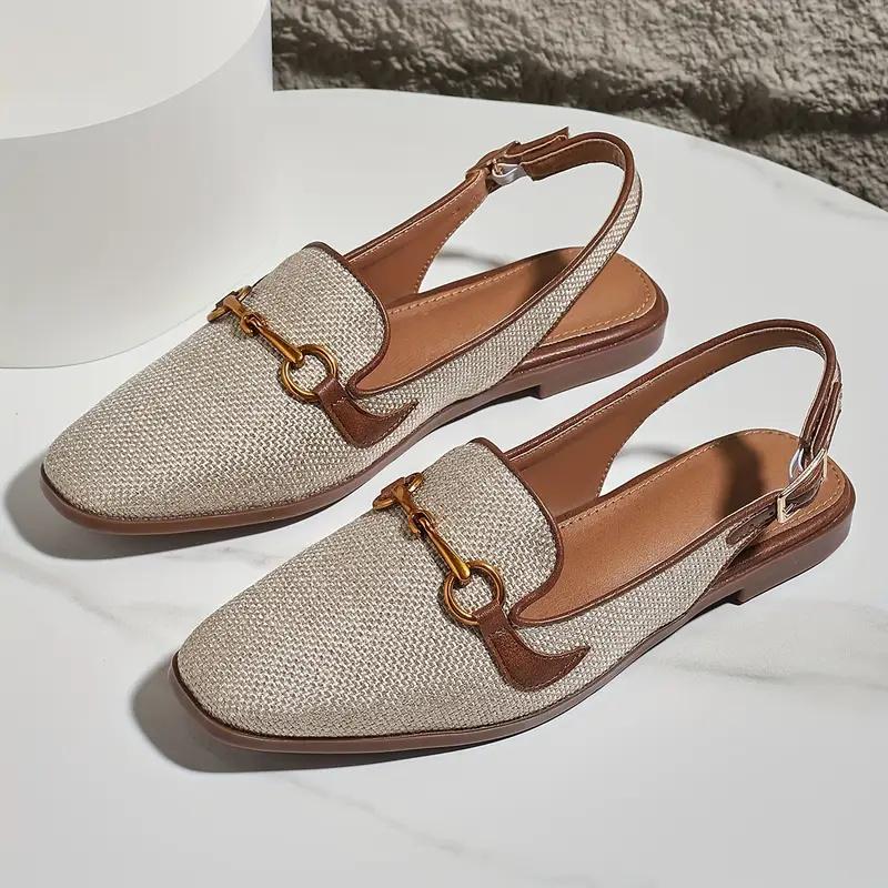 Fashion New Women Platform Sandals Flat Anti-slip Closed Toe Metal Shoes Women Outdoor Round Toe Wedge Sandals Women Sandalias De Mujer