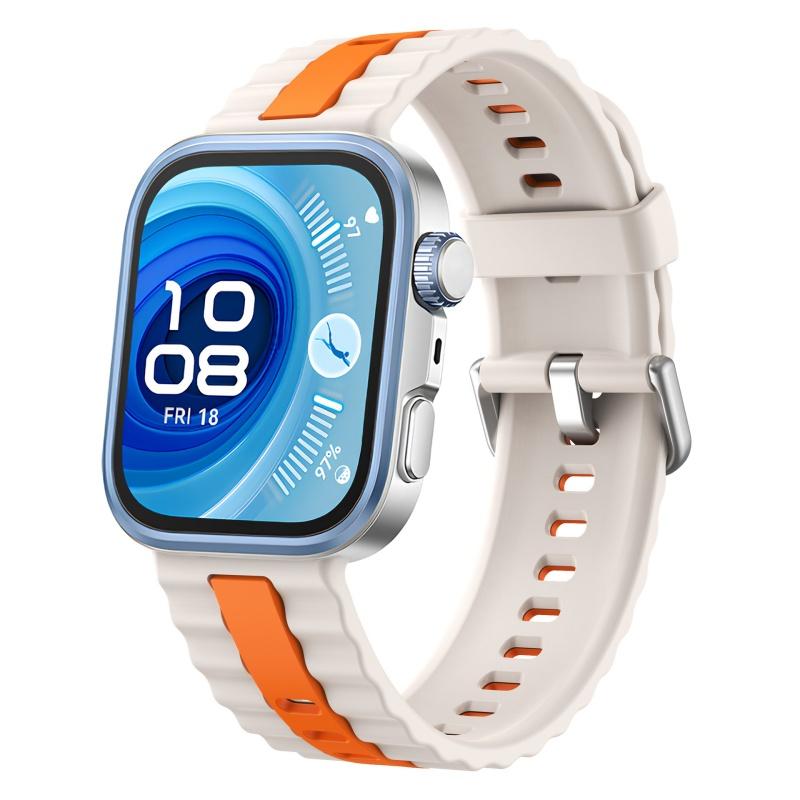 Sportovní silikonový řemínek pro Huawei Watch Fit 4 Pro Dvoubarevný pásek Prodyšný náramek Correa Pro Huawei Fit3 Fit4 Pro Příslušenství