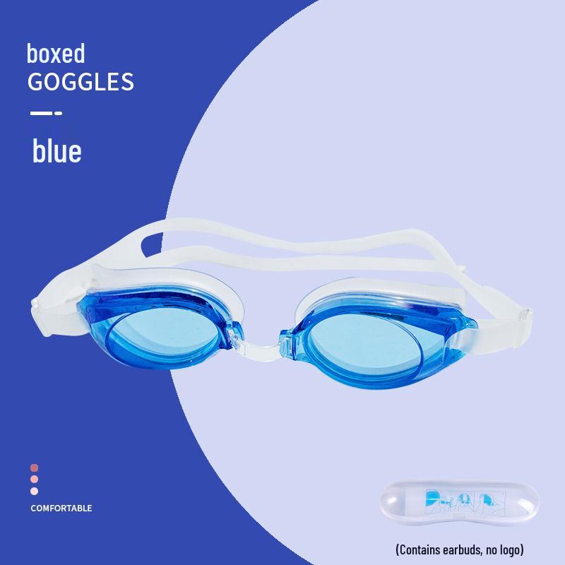Unisex Waterproof Anti-Fog HD Silicone Swimming Goggles