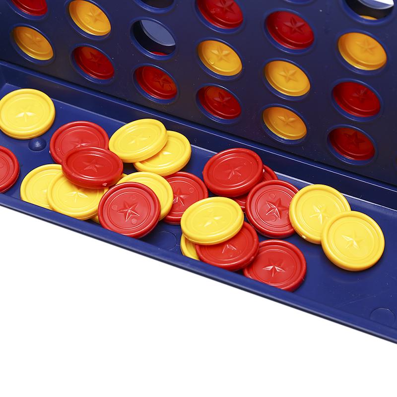 1 Set Connect 4 In A Line Board Game Children'S Toys For Kid Sport Entertainment