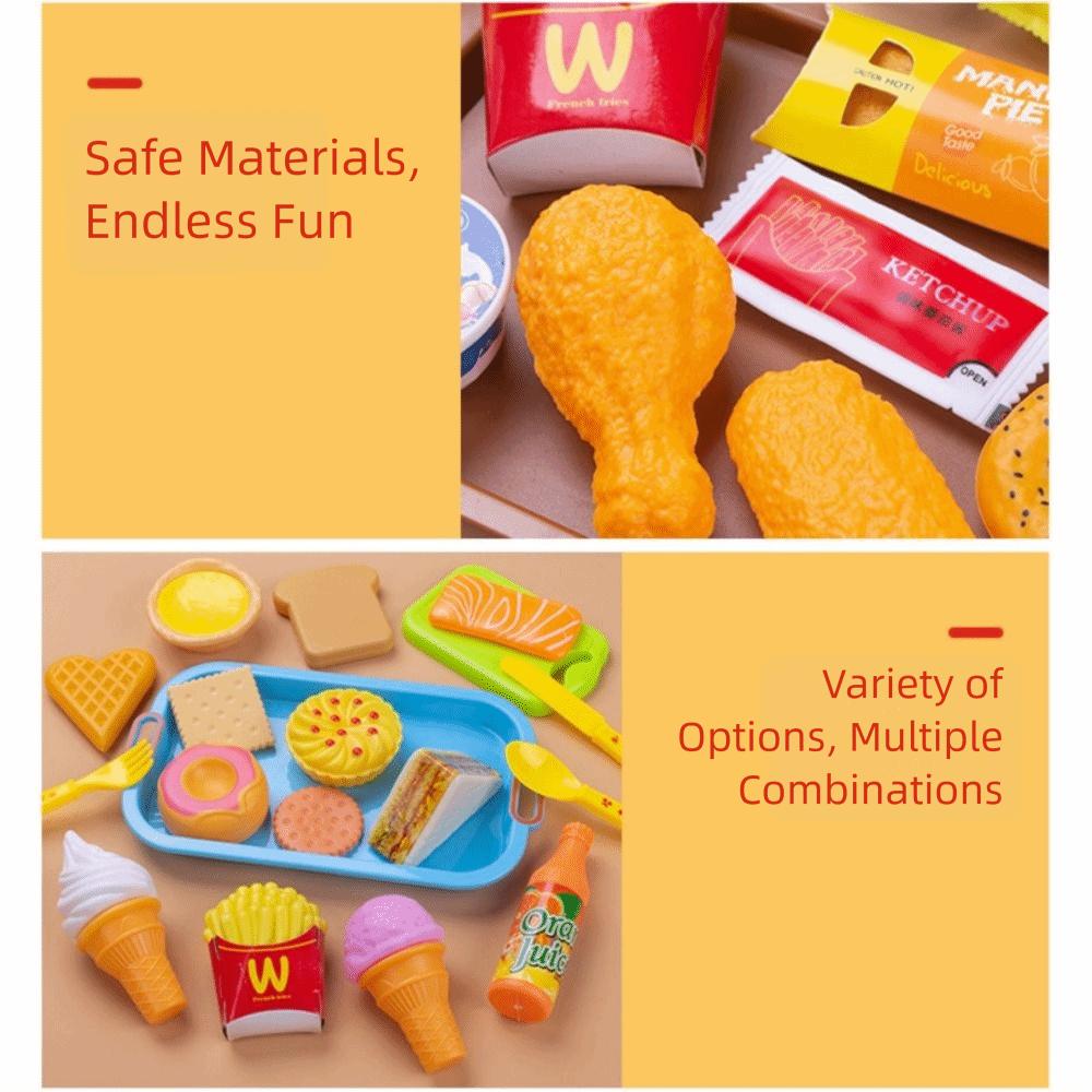 22/31/44/84PCS Miniature Steamer Buns Simulation Kitchen Toy Multicolor Chinese Breakfast Toy  Gift