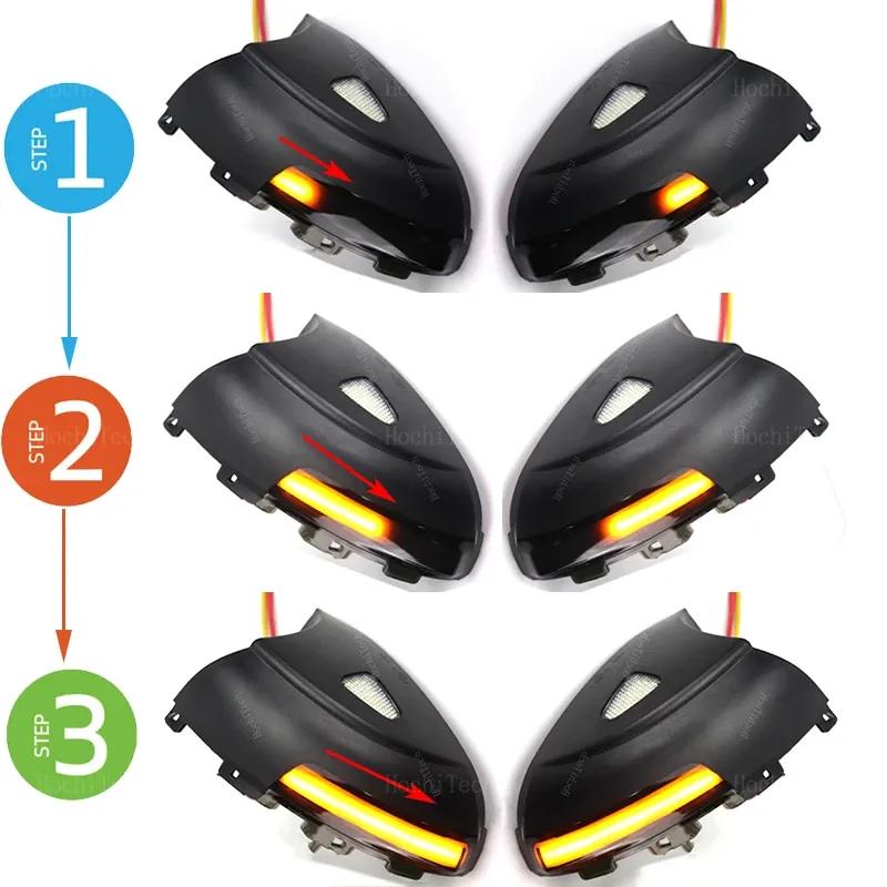 Dynamic Blinker Turn Signal Light Side Mirror Indicator LED Flashing for Volkswagen VW Tiguan 5N Sharan 7N Seat Alhambra 7N
