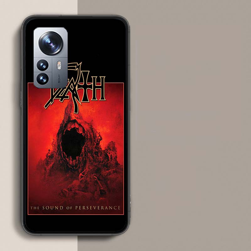Metal Band D-Death Phone Case For Redmi Note 13 Pro Plus 14 Pro+ 12S 12 11S 11T 11E 11 10S 10 9S 9 Xiaomi Capa TPU