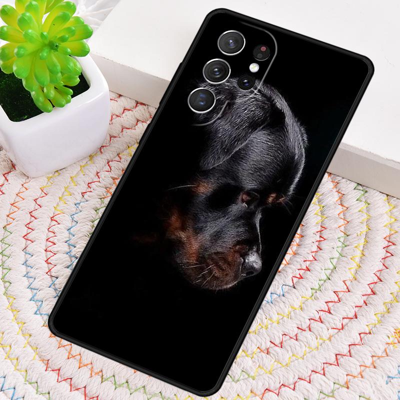 Cool Rottweiler Dog Soft TPU Phone Case for Samsung Galaxy note 10 pro S26 Ultra S23 S24 FE S25 S21 S22 PLUS shockproof Cove