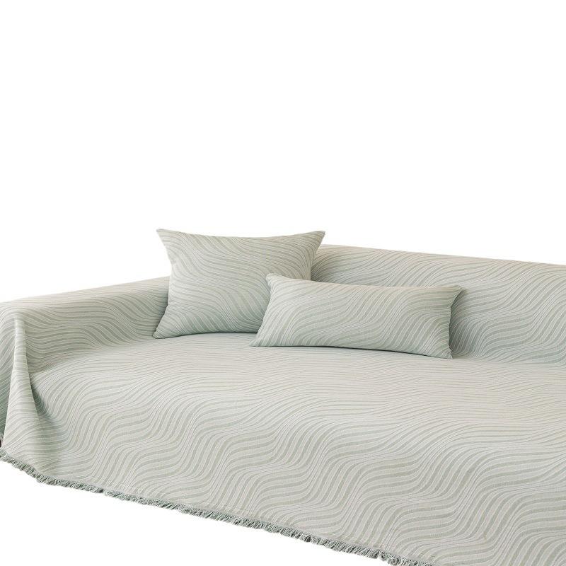 European Sofa Towel, High-End Sense, All-Inclusive, Non-Slip, Universal In All Seasons, Sofa Cushion Cover Cloth Cover, Towel Blanket, Anti-Cat Scratc