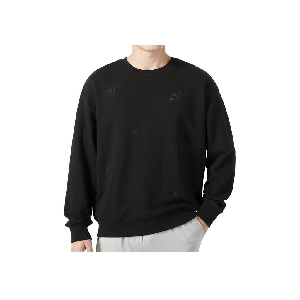 New PUMA Sweatshirts Unisex Black 625253-01