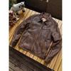 Bangladesh Tea Core Calfskin Heavy Washed Distressed Soft Drape Leather