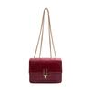 Small Bag Women's Summer New Versatile Chain Messenger Bag Crocodile Pattern High-end Small Square Bag