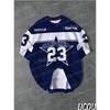 Hot Sell Summer Men Sports Comfortable Men's T-Shirt 23 Stripe