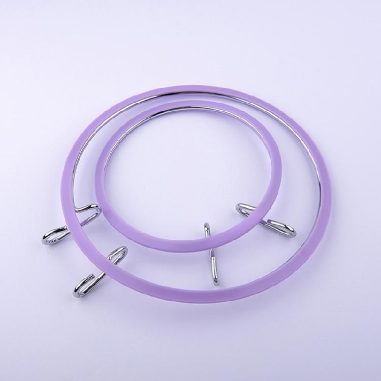 Embroidery Hoop Metal Crafting Tool Adjustable Crosses Stitching Frame Embroidery Frame for Needleworks Embroidery Project