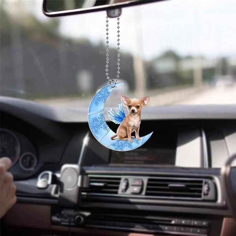Rooster Car Hanging Ornament for Rear View Mirror, Farm Chicken Charm, Automotive Interior Pendant, Car Charm Decor, Window Wall Hangings Home