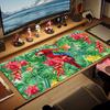 Tropical Parrot Color Mouse Pad Large Gaming Table Cushion Non-slip Laptop Tablet Big Mousepad XXL Mat Mini PC Playmat With Lock Edge