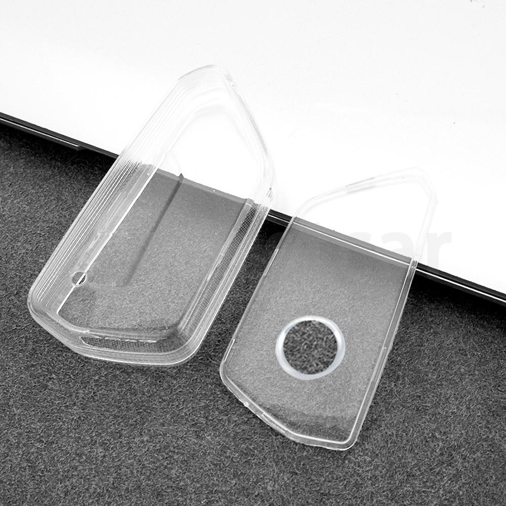 

Transparent Tpu Car Key Case Cover Shell Bag For Vw Volkswagen Golf 8 Mk8 Id.3 Id.4 Cupra Skoda Octavia A8 Protect Accessories