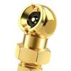 Universal Brass 1/4NPT Quick Disconnect Air Coupler Nozzle Effortlessly Installation Secure Seal for Car Tire Accessorie
