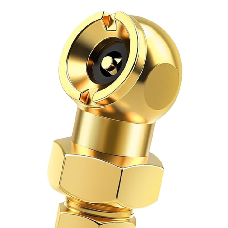 Universal Brass 1/4NPT Quick Disconnect Air Coupler Nozzle Effortlessly Installation Secure Seal for Car Tire Accessorie
